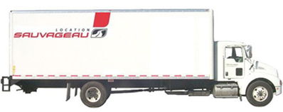 26' cube truck with lift and a ramp (class 3 license)