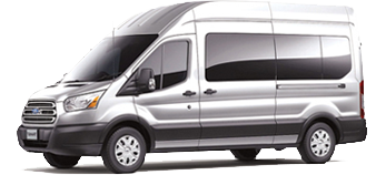 8 passengers van medium roof