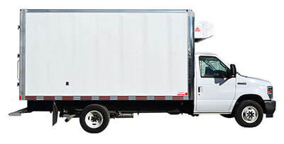 Refrigerated 14' E450 cube truck