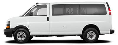 8 passengers van